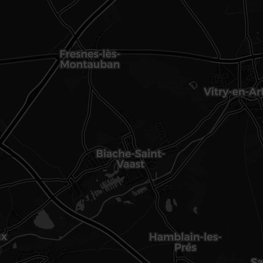 Kaart van Lac Bleu Roeux