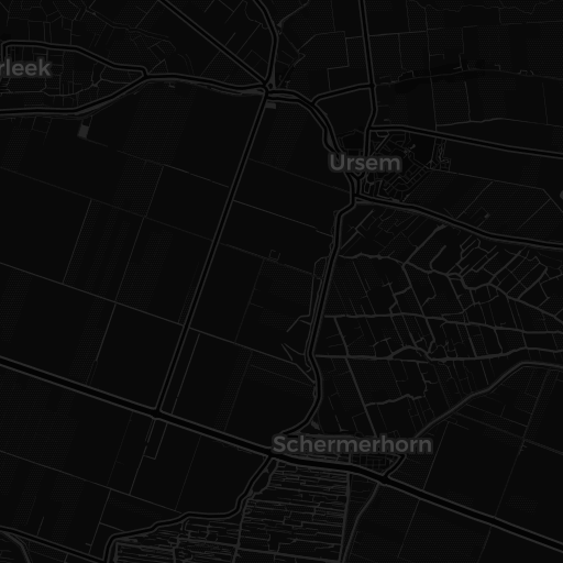 Kaart van Geestmerambacht Zuid