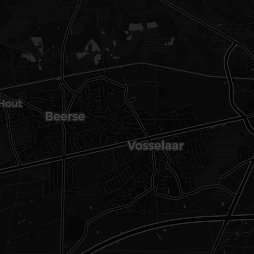 Kaart van De Melle