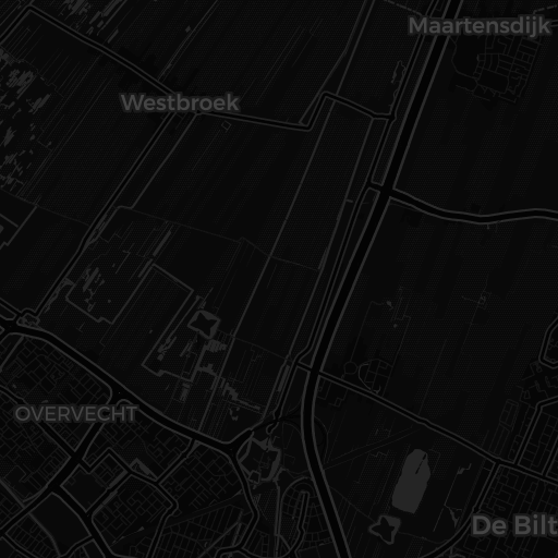 Kaart van Haarrijnseplas Thematervelden