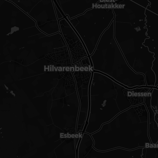 Kaart van De Baars Walhoeve