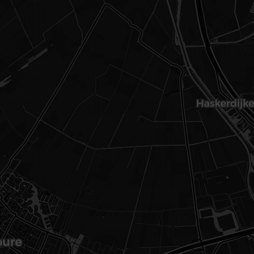 Kaart van Luinjeberd (Tjalleberd)