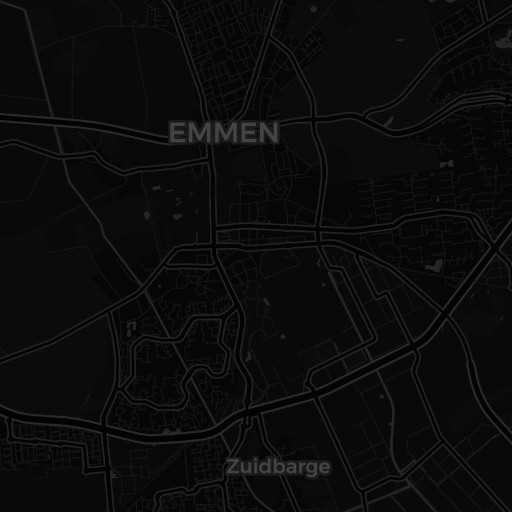 Kaart van Zandgat Nieuw Amsterdam