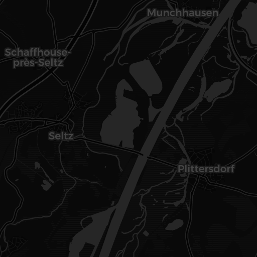 Kaart van Plittersdorf Deglersee