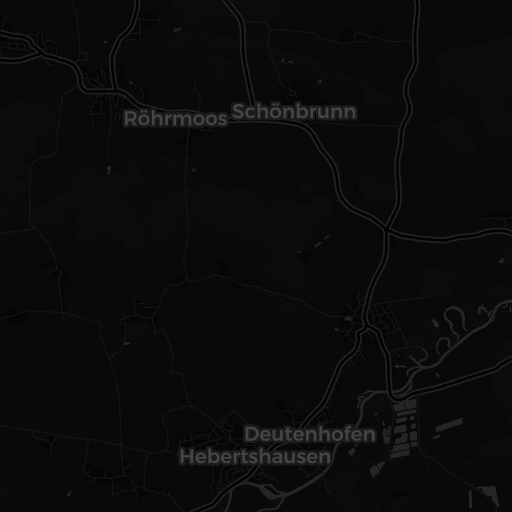 Kaart van Echinger Weiher