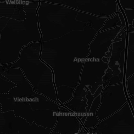 Kaart van Echinger Weiher