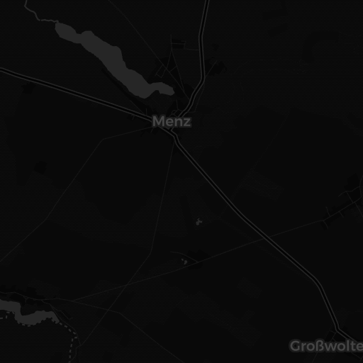 Kaart van Grosse Stechlinsee