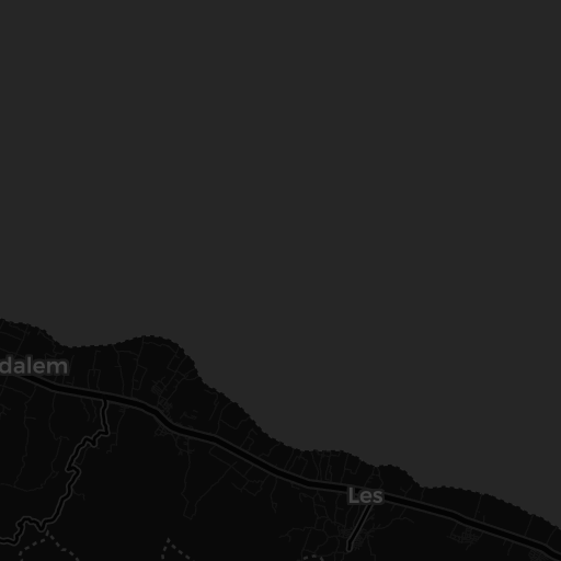 Kaart van Alam Anda Reef