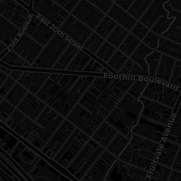 Map tile for retro arcade locations