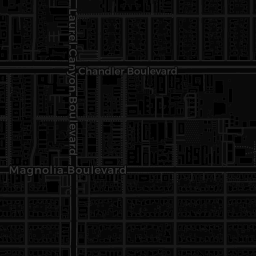 Map tile for retro arcade locations