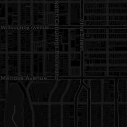 Map tile for retro arcade locations