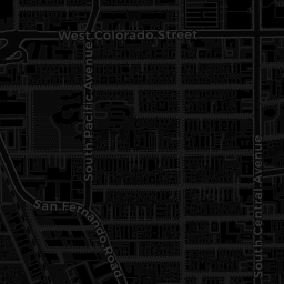 Map tile for retro arcade locations