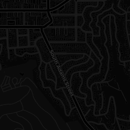 Map tile for retro arcade locations