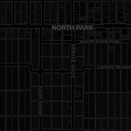 Map tile for retro arcade locations