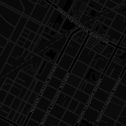 Map tile for retro arcade locations