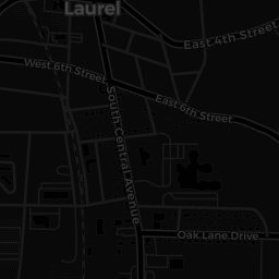 Map tile for retro arcade locations