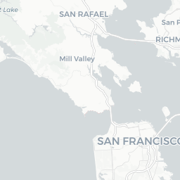 Bay Area Rapid Transit, route Richmond to Daly City/Millbrae ...