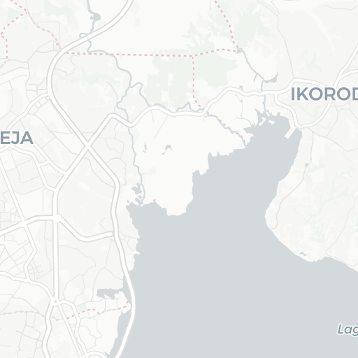 Map of Lagos