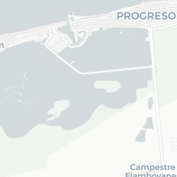 Map of pickleball courts in Progreso
