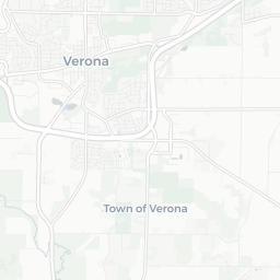 Map of pickleball courts in Verona