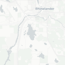 Map of pickleball courts in Rhinelander