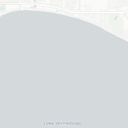 Map of pickleball courts in Menasha