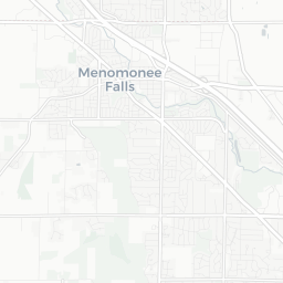 Map of pickleball courts in Menomonee Falls