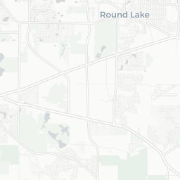 Map of pickleball courts in Round Lake Park