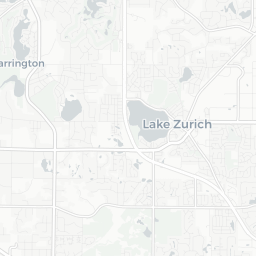 Map of pickleball courts in Lake Zurich