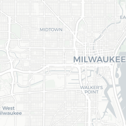 Map of pickleball courts in Milwaukee