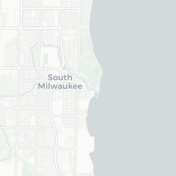 Map of pickleball courts in South Milwaukee