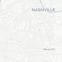 Map of pickleball courts in Nashville