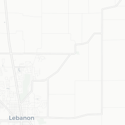 Map of pickleball courts in Lebanon