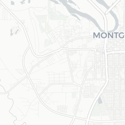 Map of pickleball courts in Montgomery
