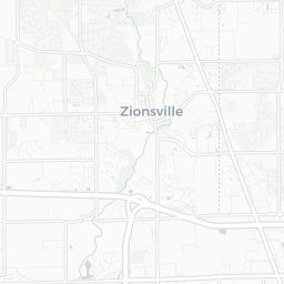 Map of pickleball courts in Zionsville