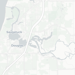 Map of pickleball courts in Douglas