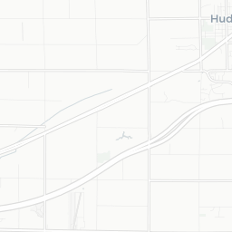 Map of pickleball courts in Hudsonville