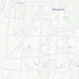 Map of pickleball courts in West Chester Township