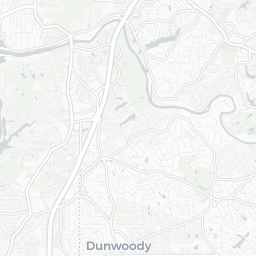 Map of pickleball courts in Roswell