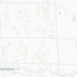 Map of pickleball courts in Locke Township