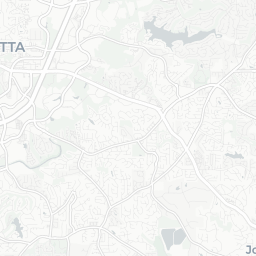 Map of pickleball courts in Alpharetta
