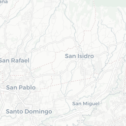 Mapa de pistas de pickleball en Santo Domingo
