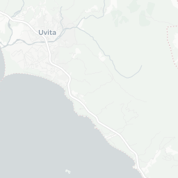Mapa de pistas de pickleball en Uvita
