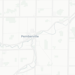 Map of pickleball courts in Pemberville