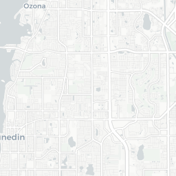 Map of pickleball courts in Safety Harbor