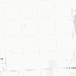Map of pickleball courts in Lexington Township