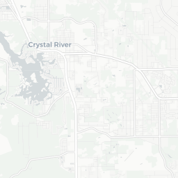 Map of pickleball courts in Crystal River