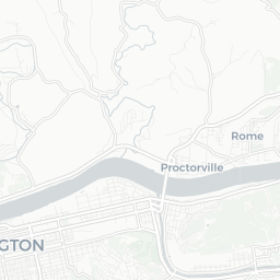 Map of pickleball courts in Huntington