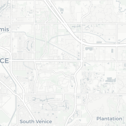 Map of pickleball courts in Venice