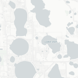 Map of pickleball courts in Auburndale
